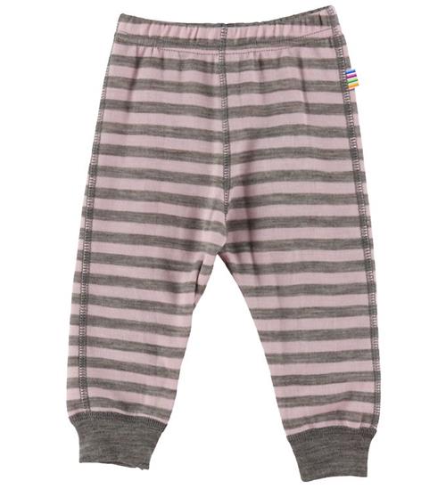 Se Joha Leggings - Uld - Rosa/GrÃ¥ ved KidsWorld