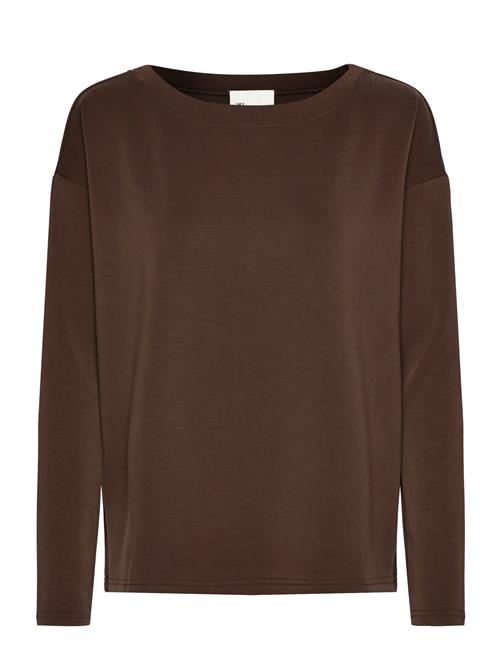 Se My Essential Wardrobe Ellemw Boxy Blouse My Essential Wardrobe Brown ved Booztlet