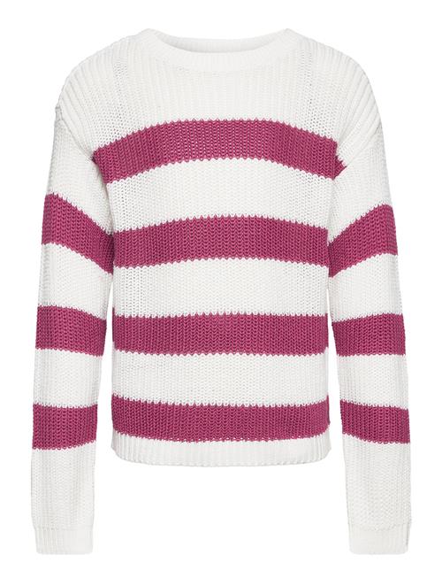 Se Kids Only Kogsif Ls Striped Pullover Knt Kids Only Patterned ved Booztlet