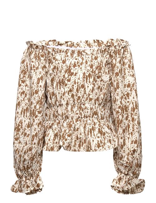 Ponte Off Shoulder Grunt Brown