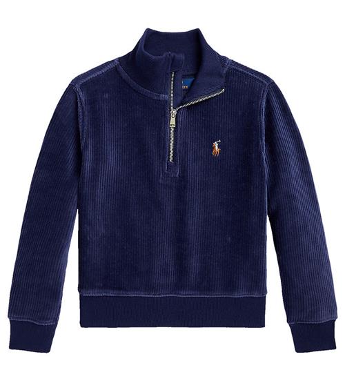 Polo Ralph Lauren Polo Ralph Lauren Bluse - FlÃ¸jl - Navy m. LynlÃ¥s