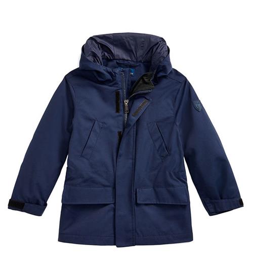 Se Polo Ralph Lauren Jakke - Navy ved KidsWorld