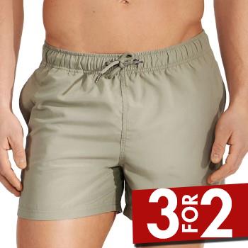 Bread & Boxers Bread and Boxers Swim-Trunk Badebukser Grøn polyester Small Herre