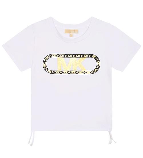 Se Michael Kors T-shirt - Hvid m. Guld ved KidsWorld