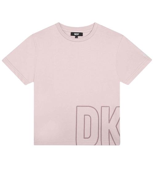 DKNY DKNY T-shirt - Lilla m. Print