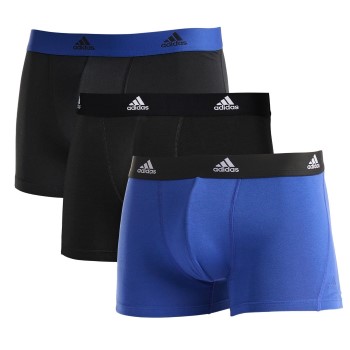 adidas 3P Active Flex Cotton Trunk Blå bomuld Large Herre