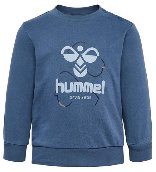 Se Hummel Hummel Sweatshirt - hmlCitrus - MÃ¸rkeblÃ¥ ved KidsWorld