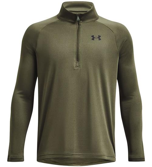 Se Under Armour Under Armour Bluse - Tech 2.0 1/2 Zip - Marine OD Green ved KidsWorld