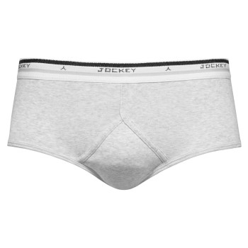 Jockey Cotton Y-front Brief Grå bomuld Medium Herre