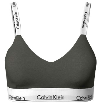 Calvin Klein Bh Modern Cotton Light Lined Bralette Oliven Medium Dame