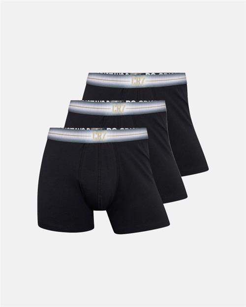 Trunks "basic" 3-pak | Økologisk bomuld | Sort
