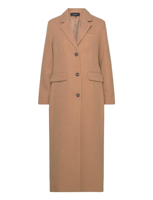 Vero Moda Vmvincemilan Long Coat Ga Boo Vero Moda Beige