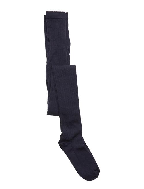 Se mp Denmark Wool Rib Tights Mp Denmark Navy ved Booztlet