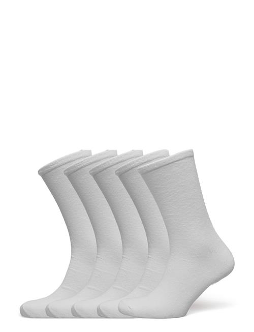 NORVIG 5-Pack Mens Basic Socks NORVIG White