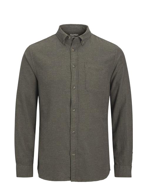 Jack & Jones Jjeclassic Melange Shirt Ls Noos Jack & J S Green