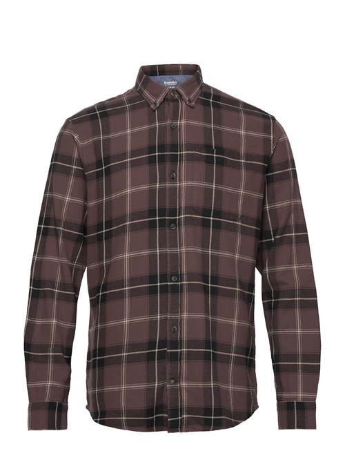 Jack & Jones Jjeclassic Autumn Check Shirt Ls Sn Jack & J S Brown