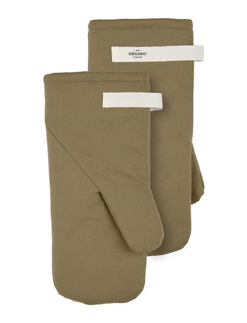 Se The Organic Company Oven Mitts Large The Organic Company Khaki ved Booztlet