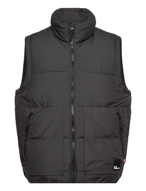 Se Jack Wolfskin Teen Ins Vest Y Jack Wolfskin Black ved Booztlet