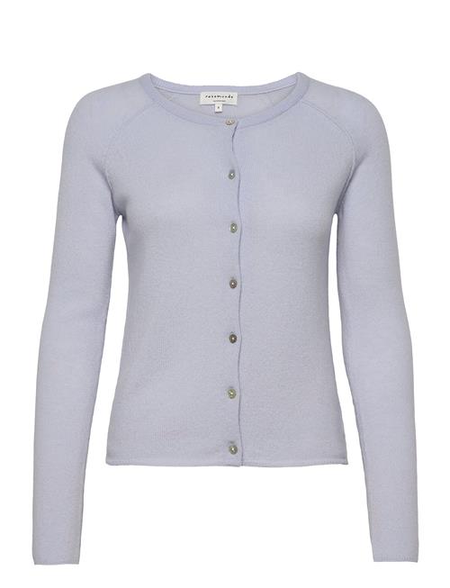 Rosemunde Rwlaica Ls O-Neck Raglan Cardigan Rosemunde Blue