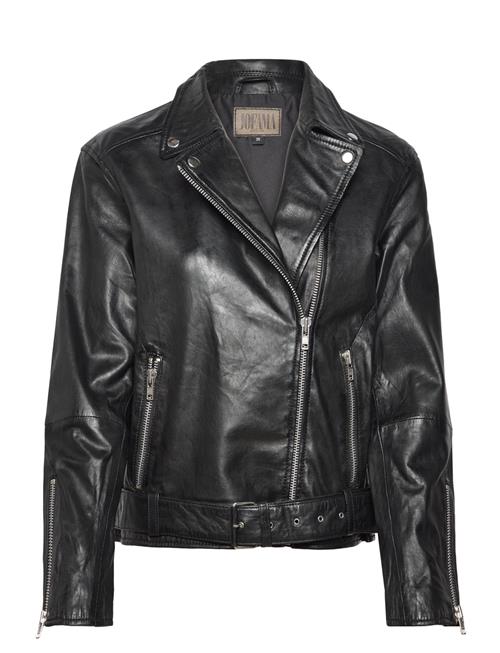 Jofama Tessa Belted Over D Biker Jofama Black