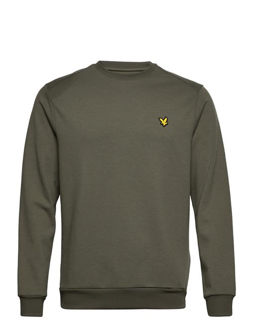 Se Lyle & Scott Sport Crew Neck Fly Fleece Lyle & Scott Sport Khaki ved Booztlet