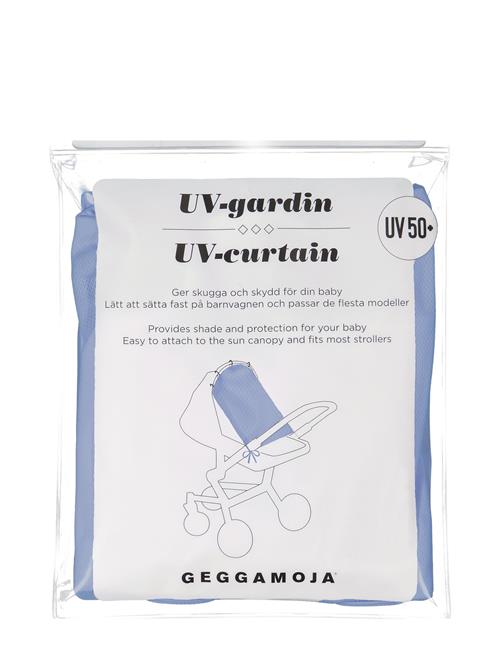 Geggamoja Uv Curtain Black Geggamoja Blue