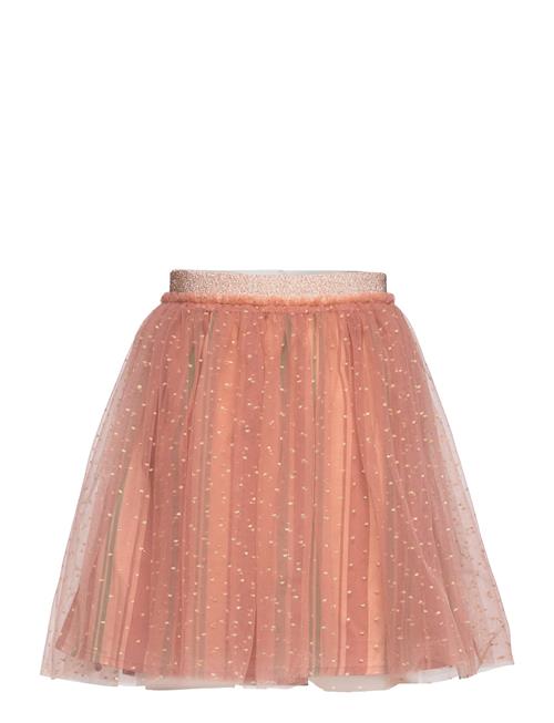 Minymo Skirt W. Glitter Minymo Pink