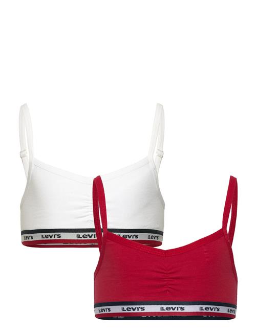 Se Levi's 2T-2Pk Bralettes Levi's Patterned ved Booztlet