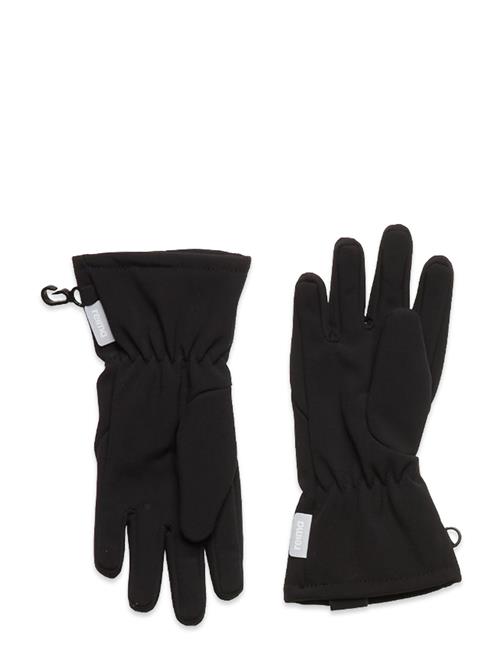 Se Reima Softshell Gloves, Savory Reima Black ved Booztlet