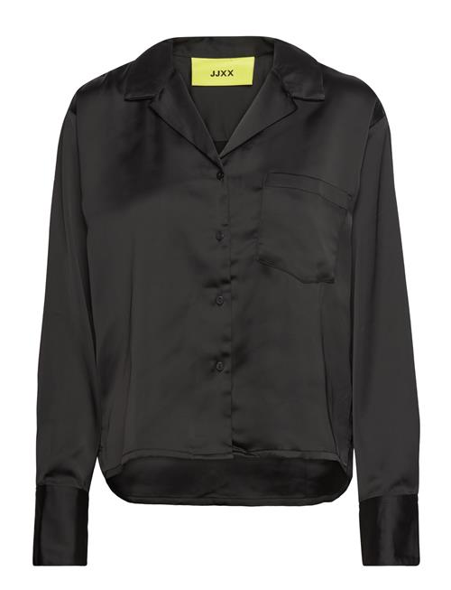 JJXX Jxeva Ls Comfort Satin Shirt Noos JJXX Black