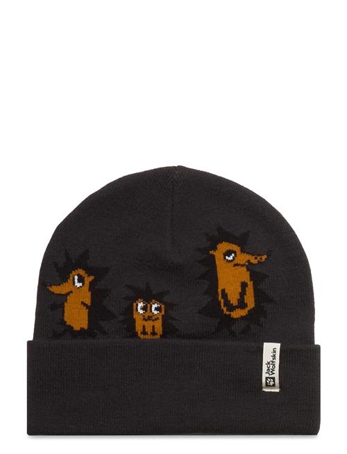 Se Jack Wolfskin Gleely Beanie K Jack Wolfskin Black ved Booztlet