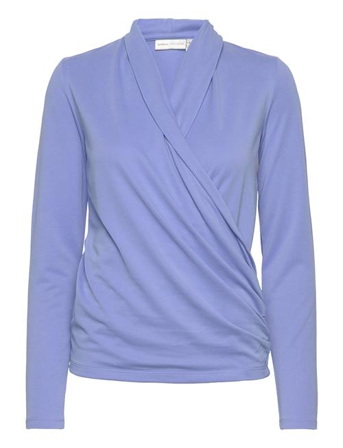 Alanoiw Wrap Blouse InWear Blue