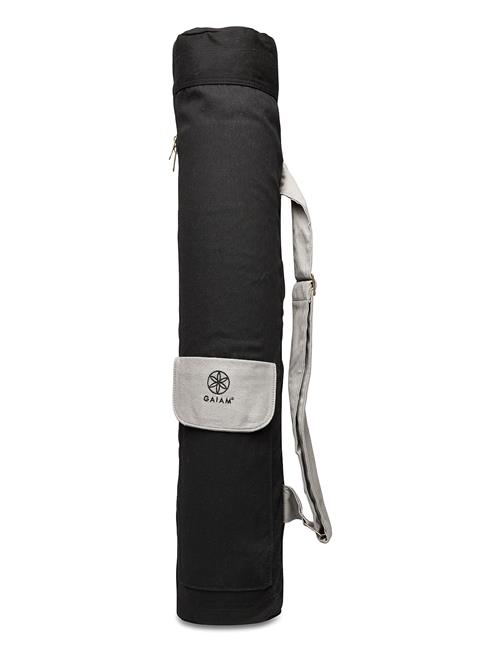 Se Gaiam Gaiam Granite Storm Yoga Mat Bag Gaiam Black ved Booztlet