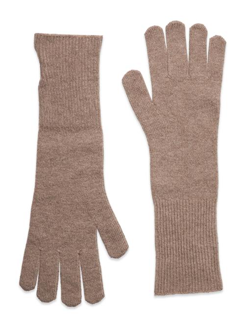 Becksöndergaard Woona Long Gloves Becksöndergaard Beige