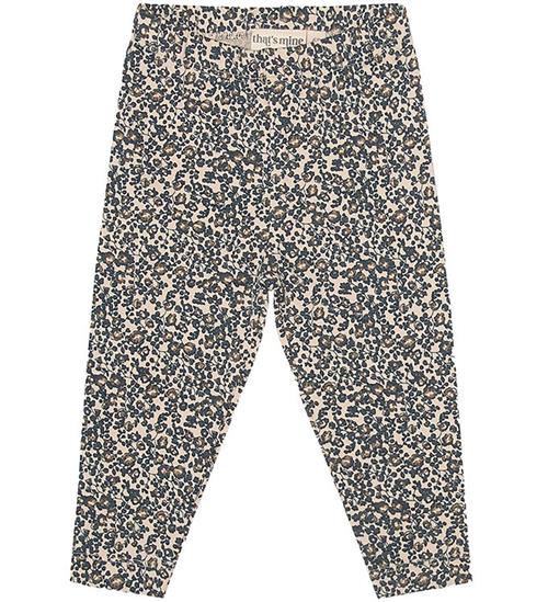 Se Thats Mine That's Mine Leggings - Elois - Flores Sandshell/Blue ved KidsWorld