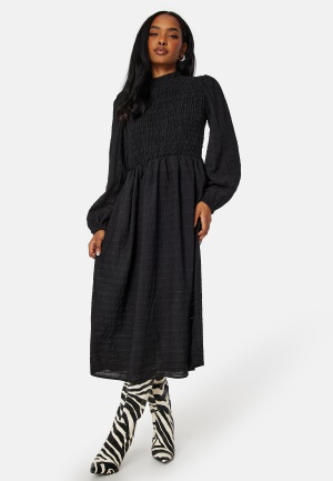 ONLY Julis LS Smock Dress Black L