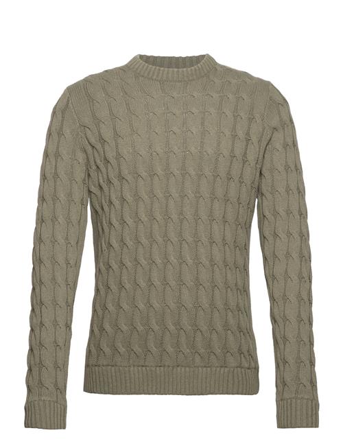 ONLY & SONS Onskicker Life Reg 3 Cable Crew Knit ONLY & SONS Khaki