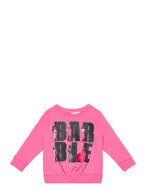 Nmfalma Barbie Sweat Bru Box Sky Name It Pink