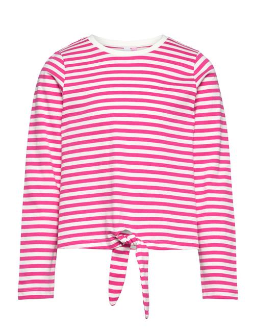 Vero Moda Girl Vmsillealma Ls Knot Top Jrs Girl Vero Moda Girl Pink