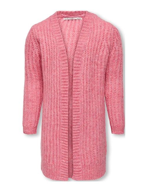 Se Kids Only Kognewchunky L/S Cardigan Knt Kids Only Pink ved Booztlet