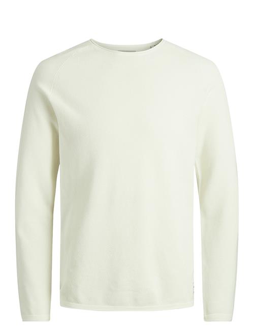 Se Jack & Jones Jjehill Knit Crew Neck Noos Jack & J S White ved Booztlet