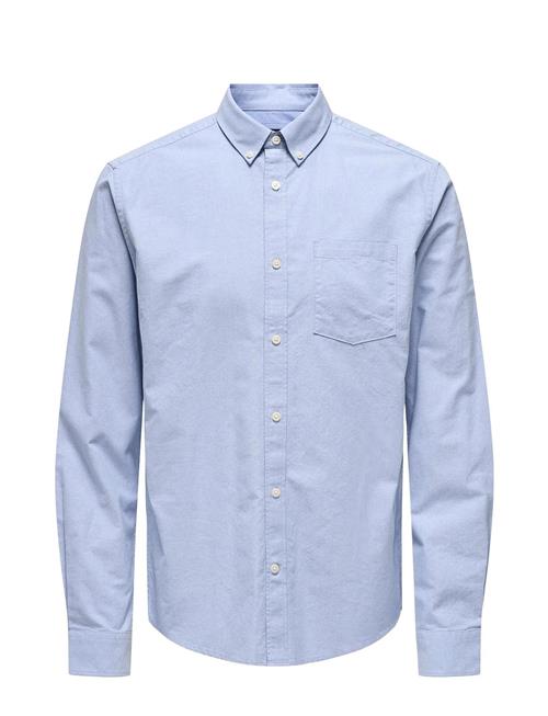 ONLY & SONS Onsneil Ls Oxford Shirt Noos ONLY & SONS Blue