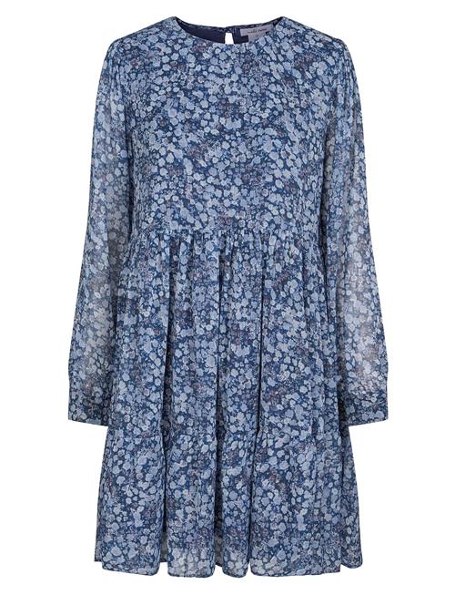 Once Untold Blossom Mini Dress Once Untold Blue