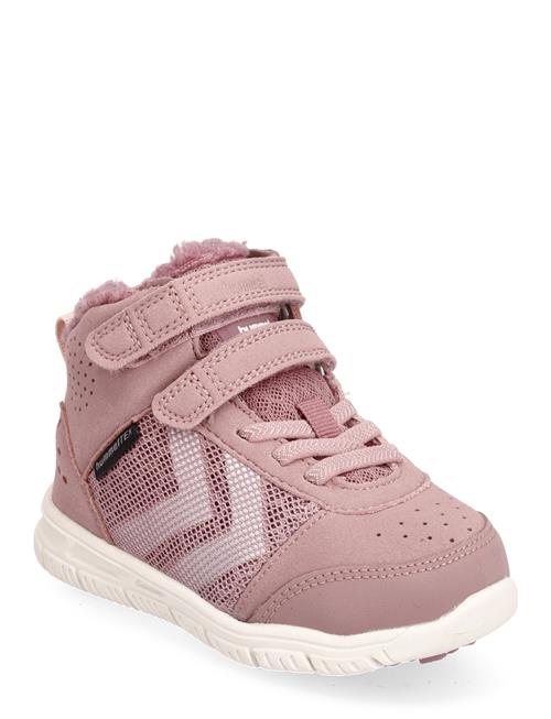 Hummel Crosslite Winter Mid Tex Jr Hummel Pink