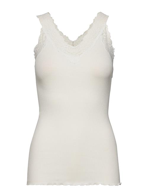 Rwbernadine Organic Sl Lace Top Rosemunde White