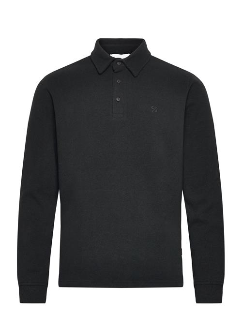 Casual Friday Sebastian Polo Sweat With Emb. Casual Friday Black