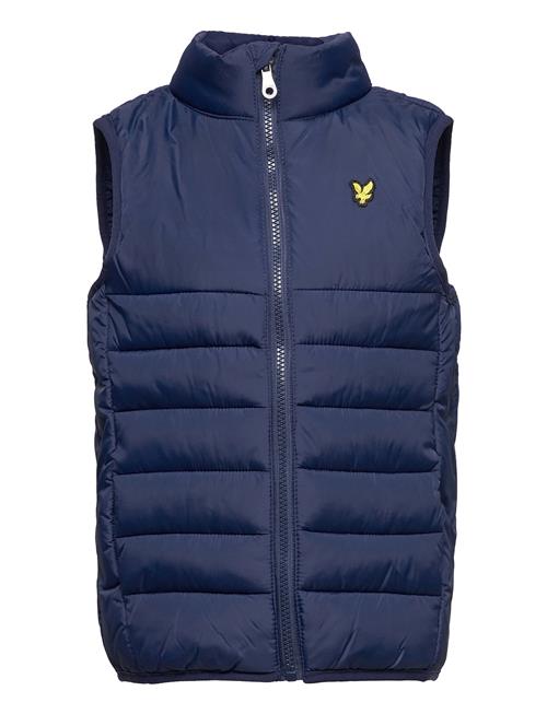 Lyle & Scott Junior Leightweight Panel Gilet Lyle & Scott Junior Blue