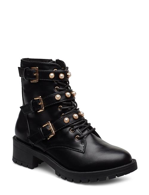 Bianco Biapearl Biker Boot Bianco Black