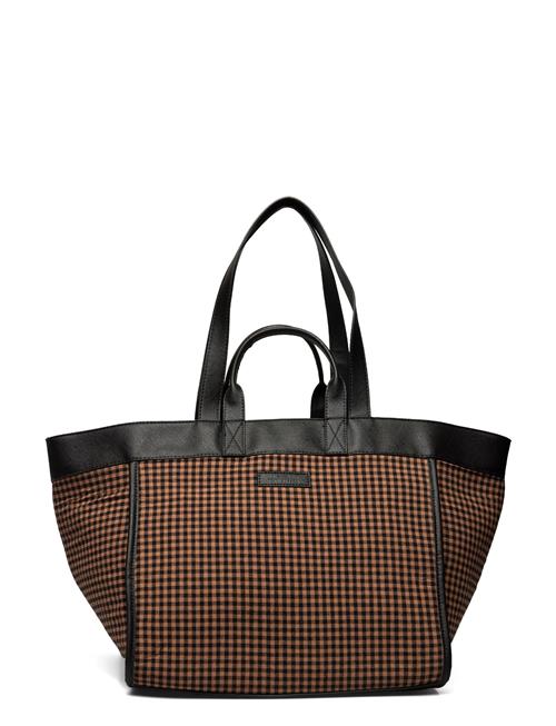 Becksöndergaard Gingham Lily Bag Becksöndergaard Brown