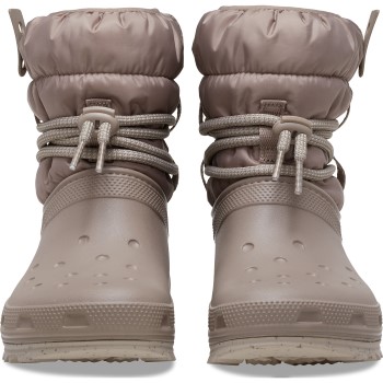 Crocs Classic Neo Puff Luxe Boot W Lysbrun  US W7 (EU 37-38) Dame